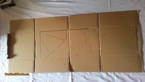 nakreslit podorys nech vieme ake velke to vlastne staviame